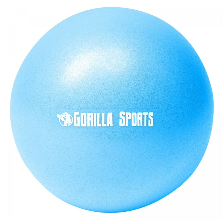 Mini pelota de Pilates azul de 18 cm